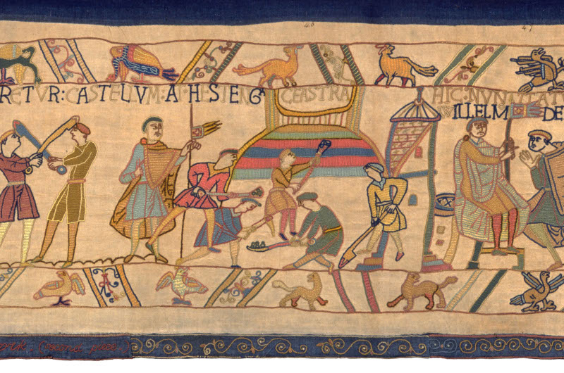 Britains Bayeux Tapestry 11 Beachhead Scene 3 web res Reading Museum