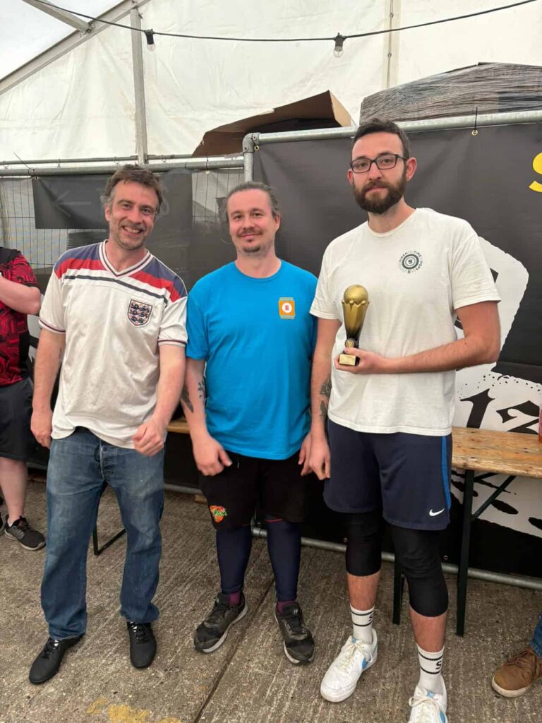 Louis Coulbeck (L), Ricky Moisey (C), Luke Toth (R)