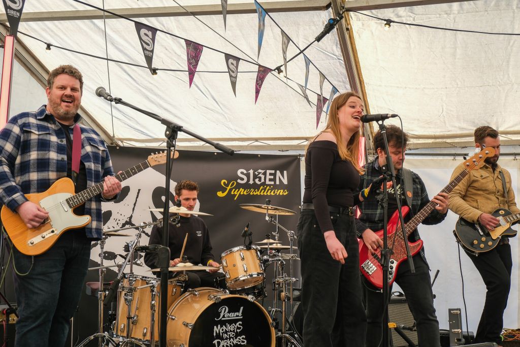 Siren craft brew 13th anniversary party.90