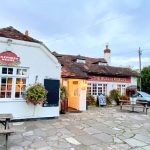 The Bull at Riseley main entrance