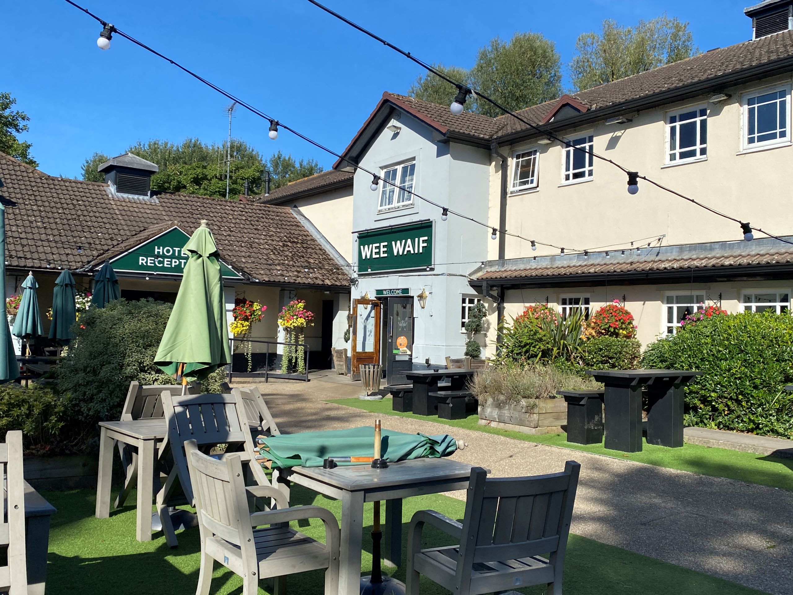 The outside of The Wee Waif pub in Charvil