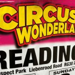 An excerpt of a picture advertising Circus Wonderland's visit to Reading