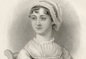 A portrait of Jane Austen