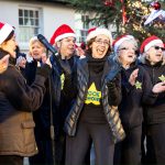 Rock Choir singing Christmas songs at The Lexicon