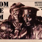 The Jam's Setting Sons album, featuring a statue of three men
