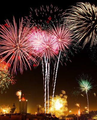 Firework displays around Reading 2024