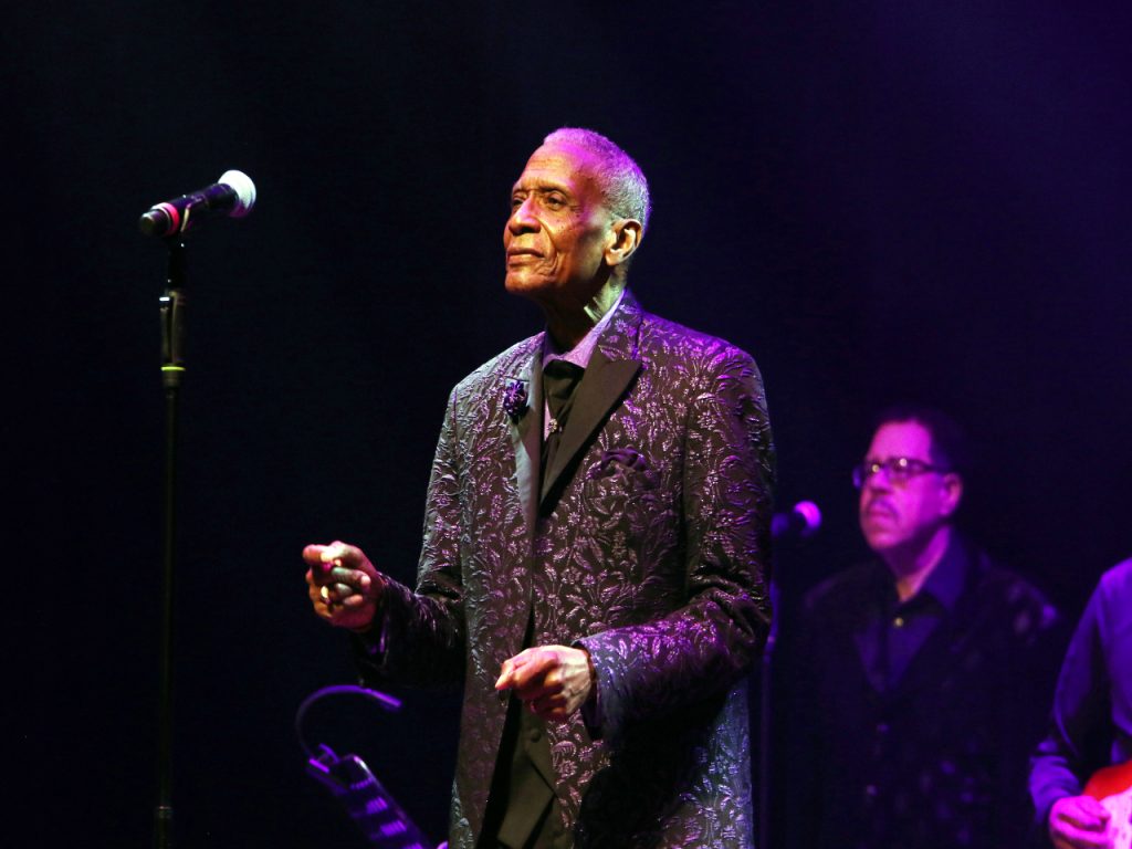 The Stylistics in action at The Hexagon on Wednesday, November 13