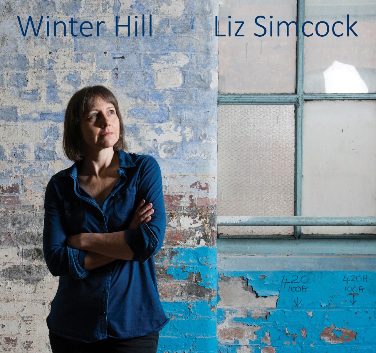The cover to Liz Simcock's album Winter Hill
