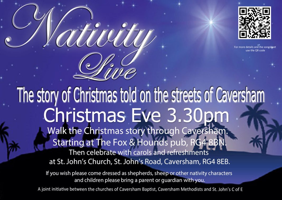 The flyer for Nativity Live!