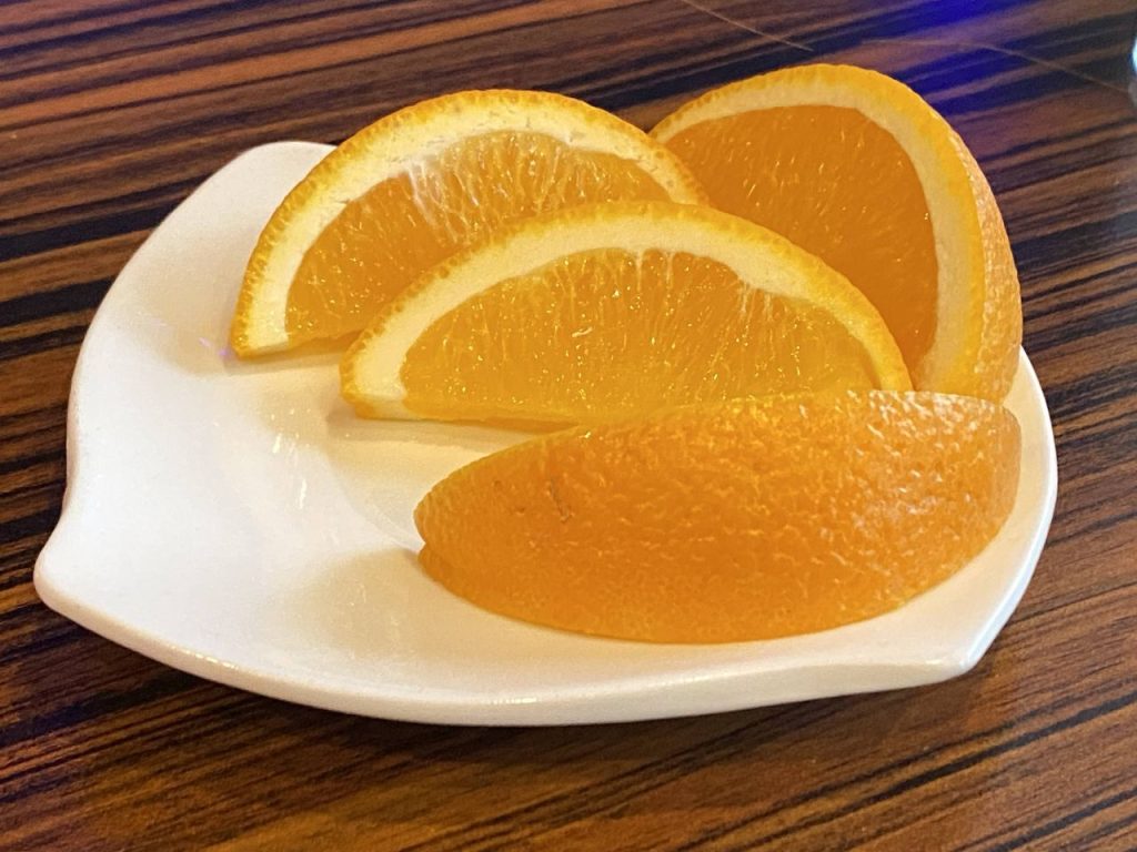 Orange slices