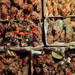 Some of the chicken cooked at Gurts Wings