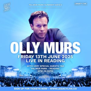 Olly Murs is coming to Reading