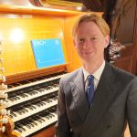 Organist David Pether who will be performing for Crowthorne Symphony Orchestra
