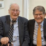 John Leng and Sir John Madejski at the launch of Reading's Digital Revolution