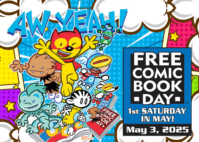 Free Comic Book Day 2025 promotional image