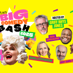 The Big Comedy Bash 2025 is coming to The Hexagon - a poster promoting the stars performing