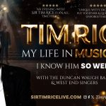 The poster for Sir Tim Rice's show A Life In Musicals