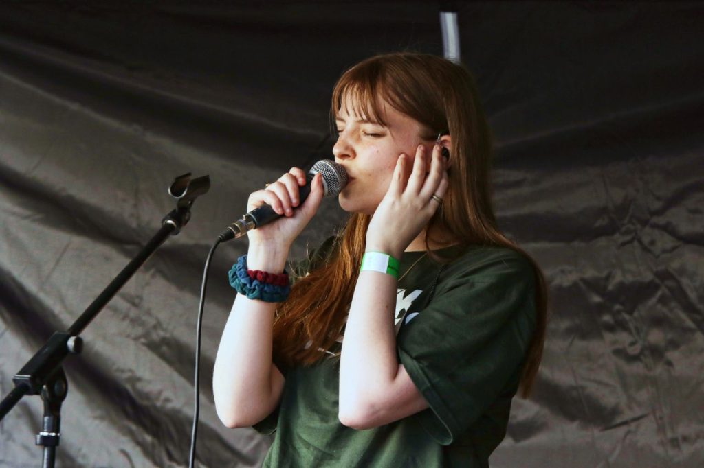 Oh Dear on the Market Place stage, part of Are You Listening? 2025 Picture: Dijana Capan/DVision Images