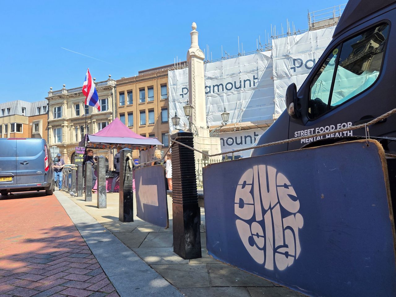 Blue Collar Corner is organising the Reading Food Festival. They also hold a twice-weekly pop-up event in Reading's Market Place