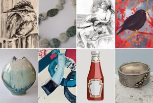 Some of the art that will feature in the 2025 Caversham Arts Trail