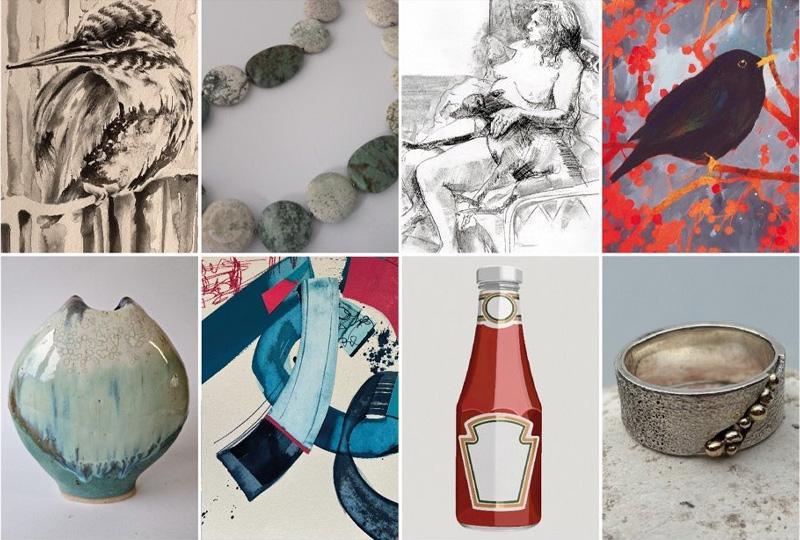 Some of the art that will feature in the 2025 Caversham Arts Trail