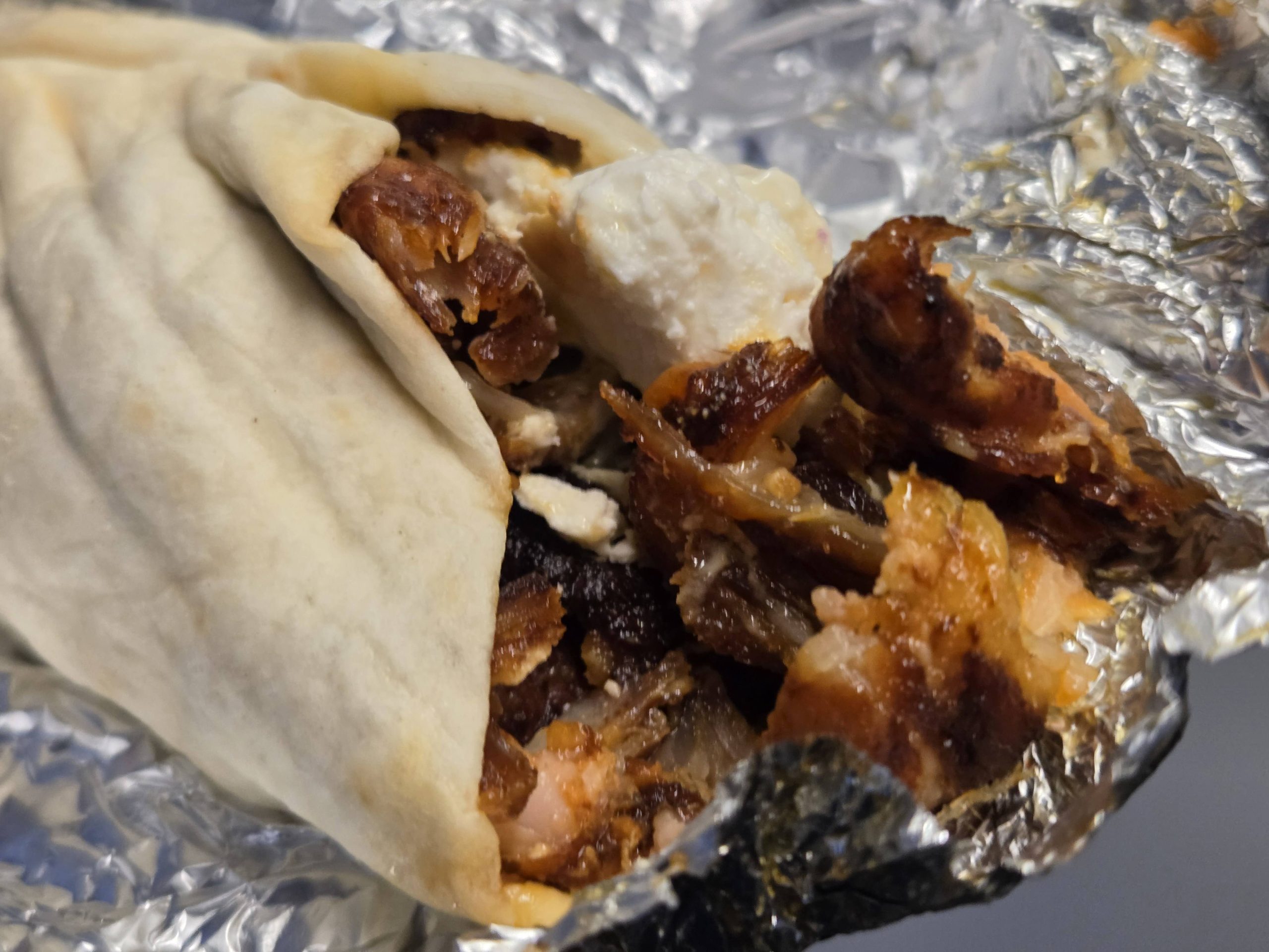 The House of Kebab doner wrap
