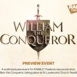1066 and all that: the logo for Rabble Theatre's new production WIlliam The Conqueror