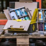 Siren Craft Brew's Tool Box kit for Father's Day containing 10 beers, two pairs of socks and a snack