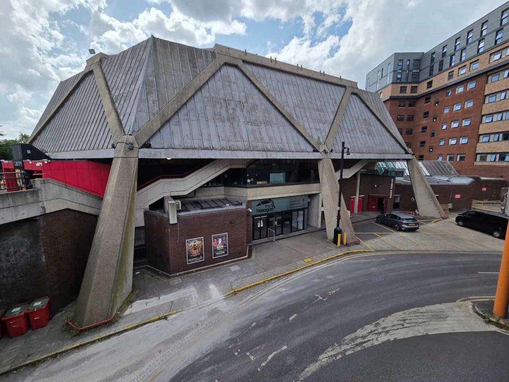 A view of The Hexagon Theatre in Reading