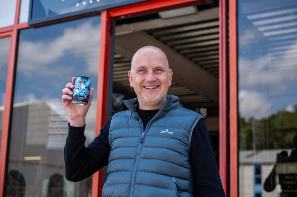 Darron Anley is delighted with the success of Lumina