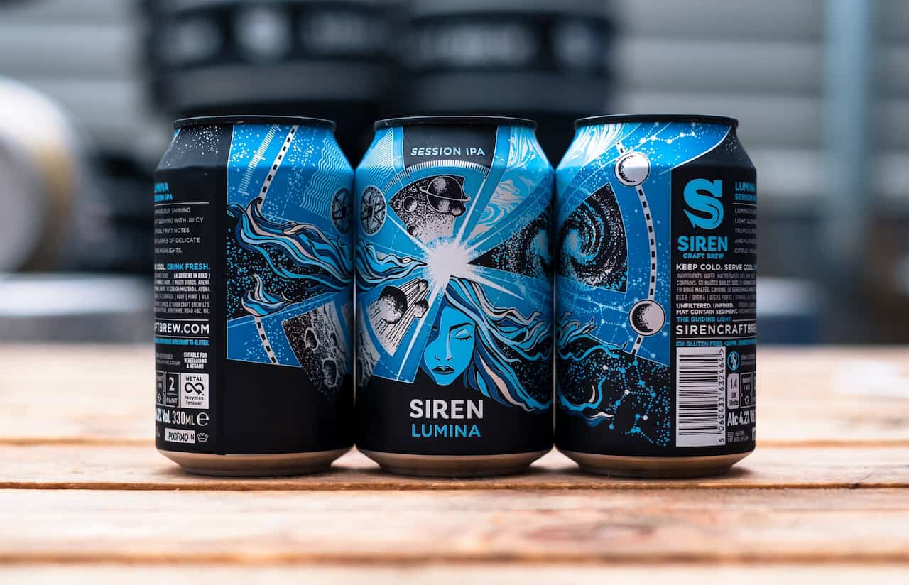 Siren Lumina cans