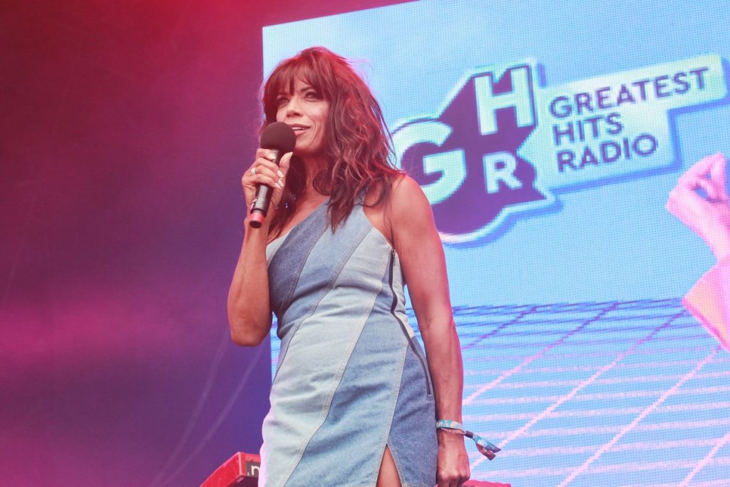 Jenny Powell hosted the day at Rewind South Picture: Dijana Capan/DVision Images