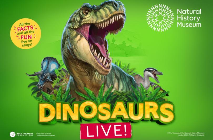 DINOSAURS oct 25 1640 1080 web History Museum presents Dinosaurs Live!