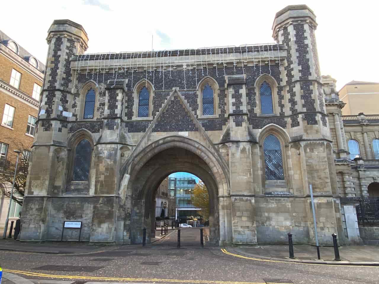 Reading Gateway, which was a classroom when Jane Austen was a schoolgirl