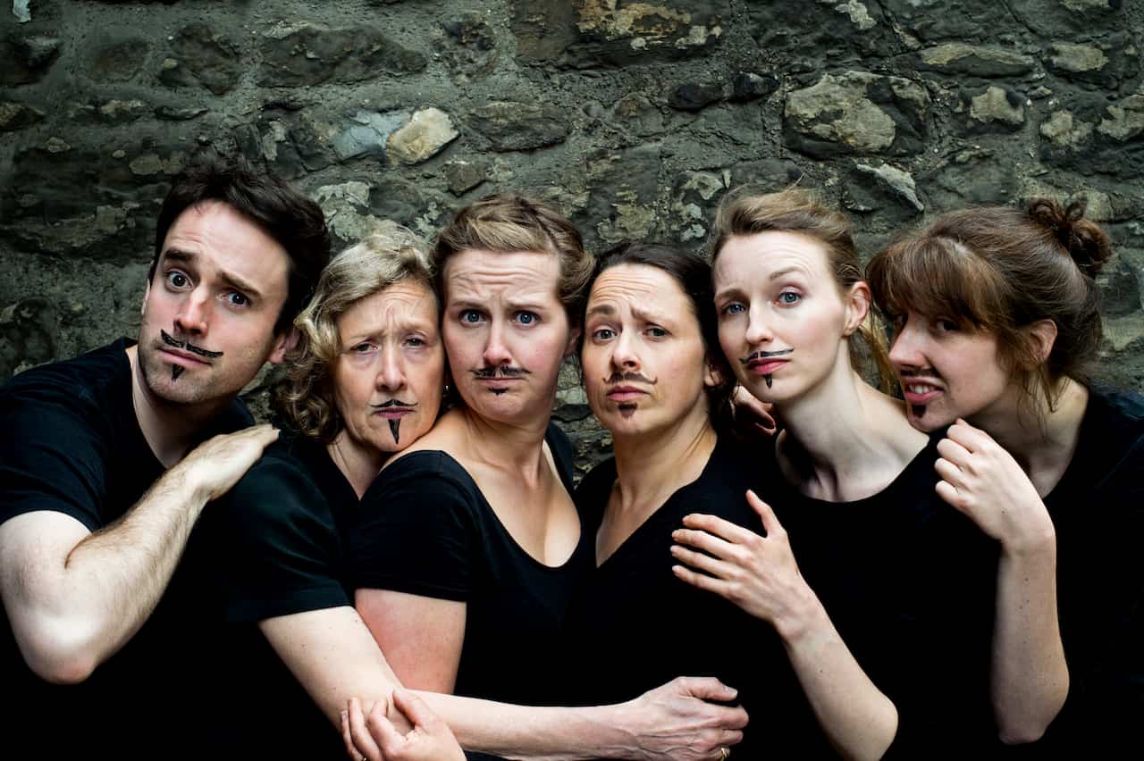 The cast of Impromptu Shakespeare