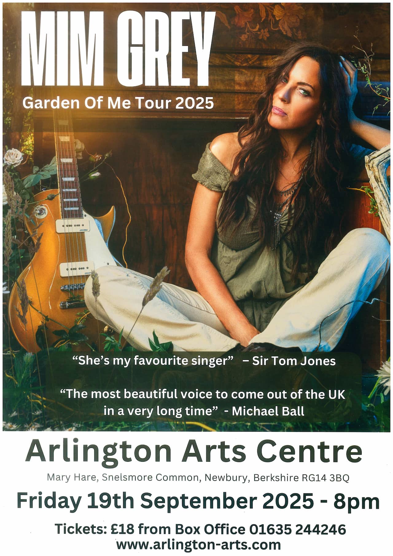 Mim Grey tour poster