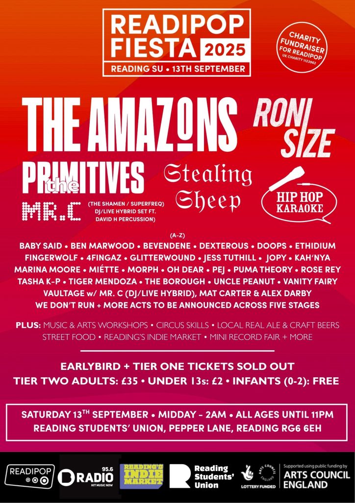 Readipop Fiesta lineup poster