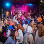 Crowds enjoying Wokingham Festival