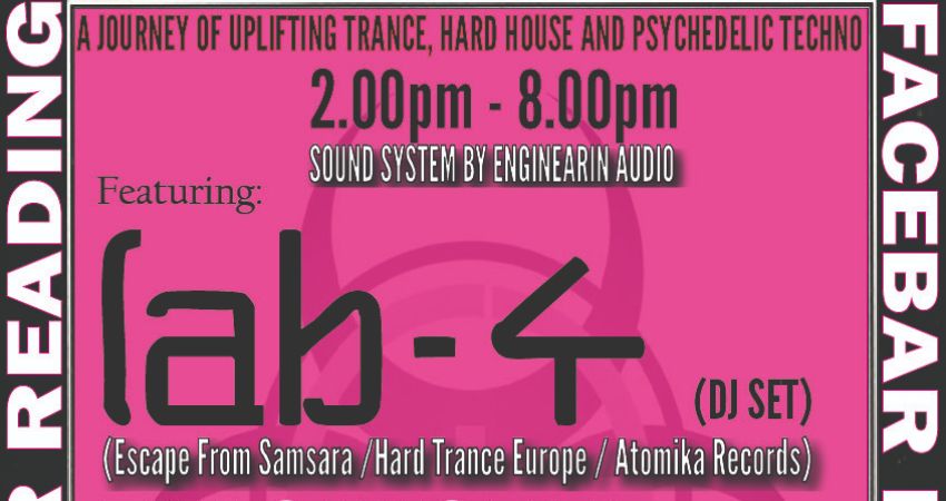Day Rave with Lab 4 (DJ Set) at the Face Bar