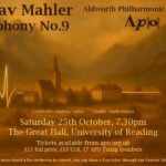 Aldworth Philharmonic Orchestra flyer for October concert