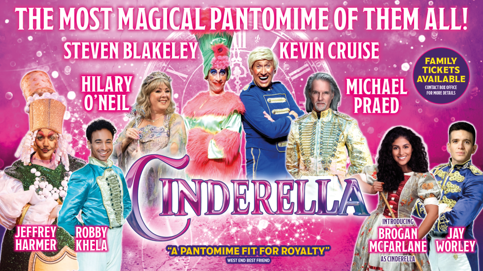 Cinderella is the pantomime at Theatre Royal Windsor