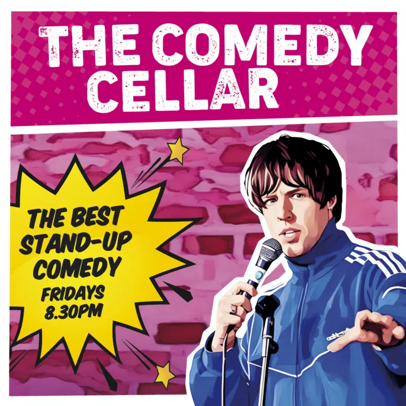 The Comedy Cellar meets at South Hill Park on Fridays