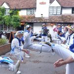 Hurst Morris People in fine action at The Bull, Sonning