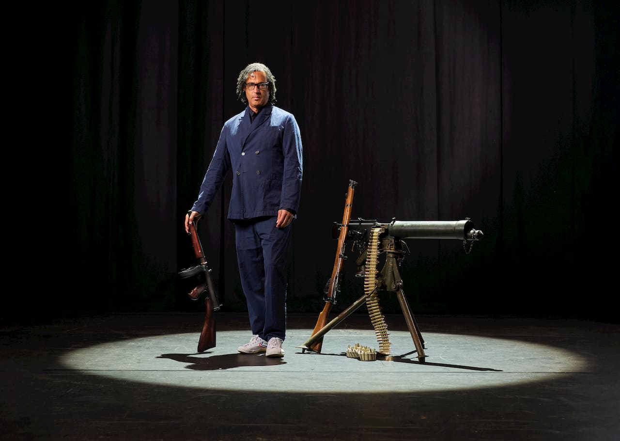 David Olusoga in the spotlight