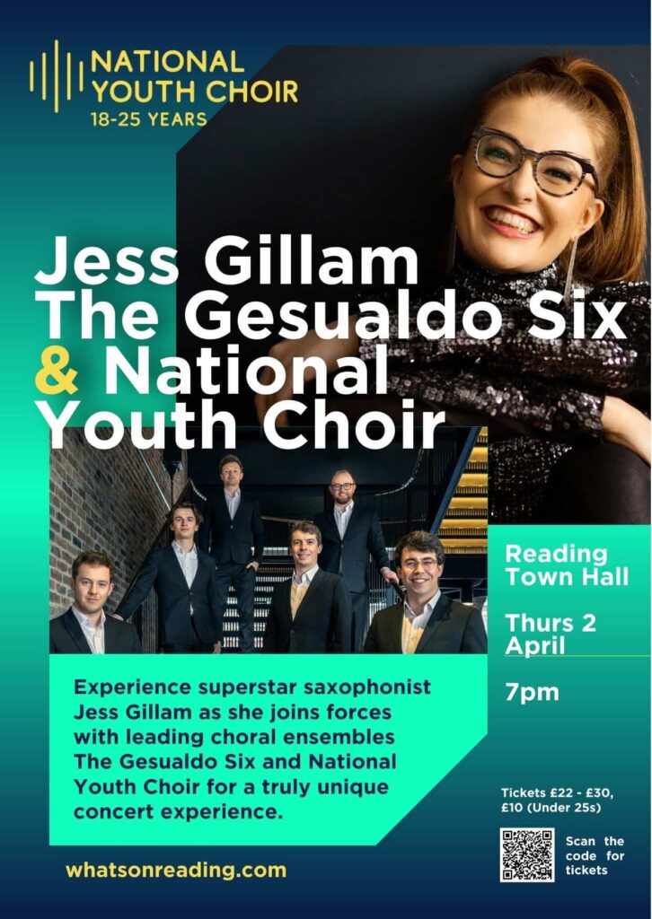 Concert poster, Jess Gillam x NYC