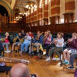 Musicians taking part in a Reading Sound Foundry Workshop