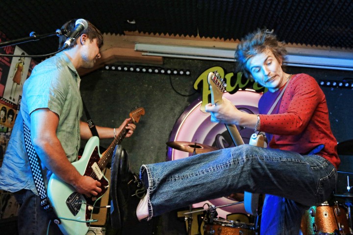 Emerson, a Fleet-based band, wowing audiences at the Grassroots Connect event in The Purple Turtle. Picture: Dijana Capan/DVision Images
