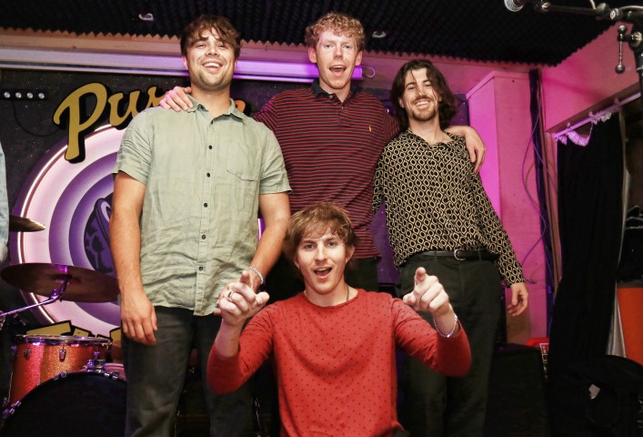 Emerson, a Fleet-based band, wowing audiences at the Grassroots Connect event in The Purple Turtle. Picture: Dijana Capan/DVision Images